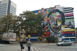 mural w łodzi